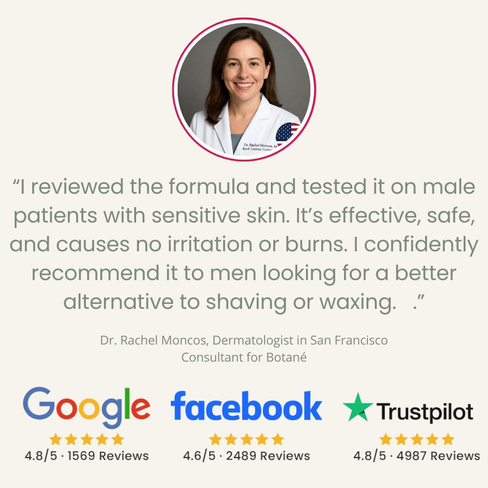 Hair Removal Cream Made for face + scalp